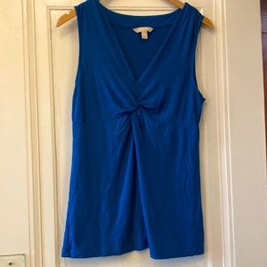 Banana Republic turquoise knot tank